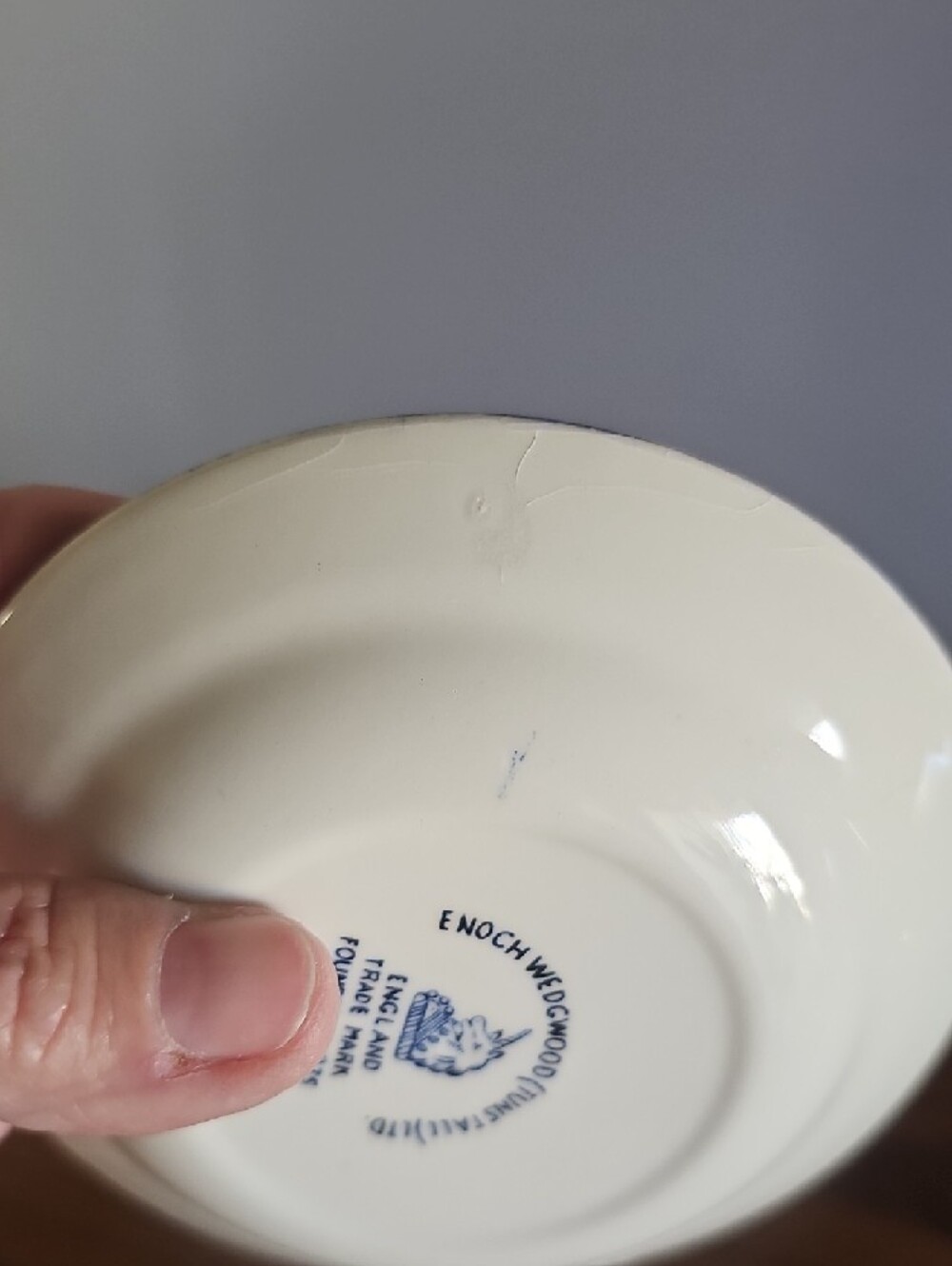 Enoch Wedgewood (Tuns Tall) LTD. Schweppes Decorative Bowl - Picture 6 of 6